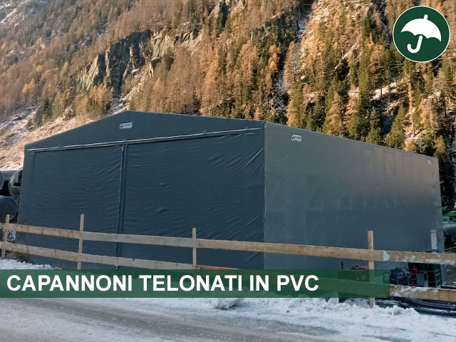 Capannoni telonati in PVC